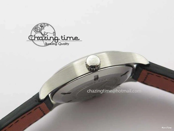 MIROTIME 0310 Mark XVIII IW327002 SS Mk Maker Best Edition White Dial On Black Leather Strap A SunProtective 7298